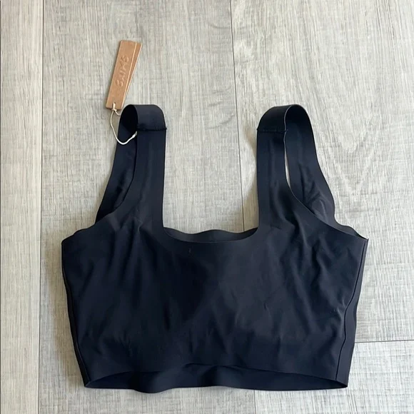 SKIMS Black Intimates Bra with Wide Straps - Picture 6 of 7